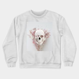 Soft aesthetic skull Crewneck Sweatshirt